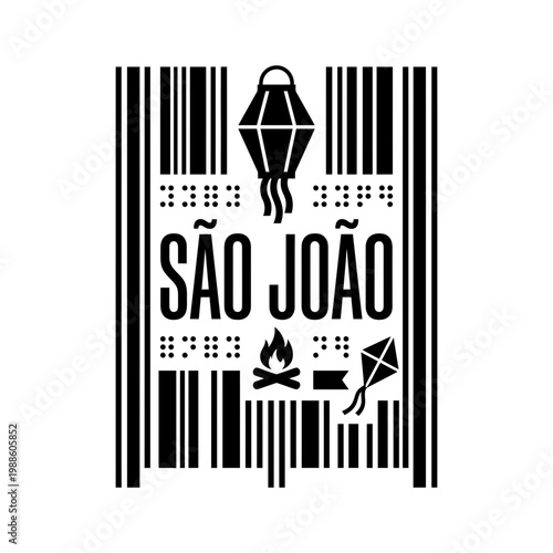 Village couple talking under festival lanterns