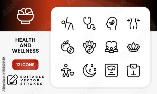 Health and wellness icon set. Professional health and wellness unique line icon collection contains water bottles and glasses for hydration.