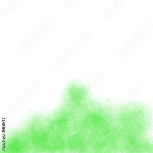 Green Smoke Background 