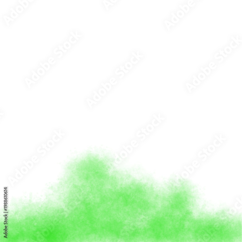 Green Smoke Background 