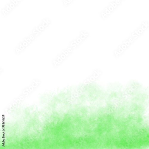 Green Smoke Background 