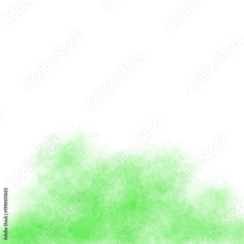 Green Smoke Background 