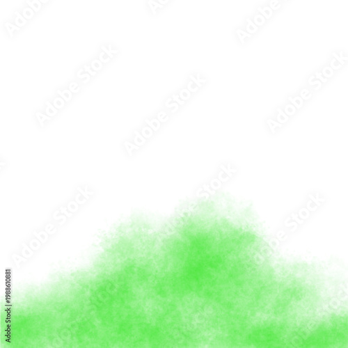 Green Smoke Background 