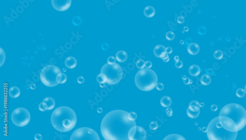 blue water drops