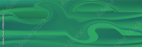 Abstract green banner background vector with diagonal stripes, triangle geometric shapes, multiply, and overlay layers.