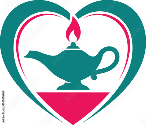 Medical Lamp in Heart Shape for Healthcare Service