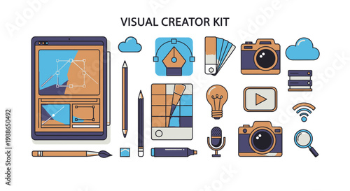 Visual Creator Toolkit for Design and Multimedia Projects