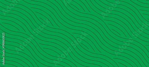 farm green banner, organic abstract background with fields. wavy green lines, natural organic products. ecology background. striped farmer green Pattern