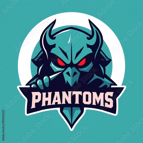 Modern Esports Logo Phantoms