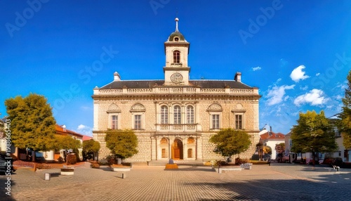 Majestic Town Hall of Vila Real de Santo Ant?nio, Portugal.