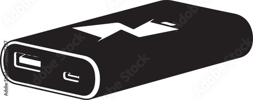 USB adapter, type C converter, USB-C hub, black