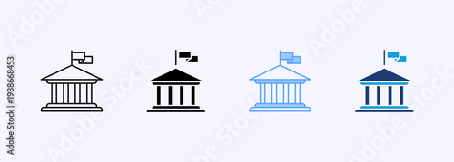 Governance Icon Set Multistyle Various Collection Element For Design