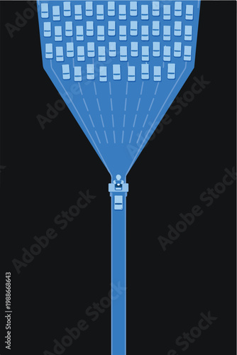Approval Bottleneck Concept with Single Gatekeeper Controlling High Volume Workflow Symbolizing Decision Delay and Organizational Throughput Constraint Illustration