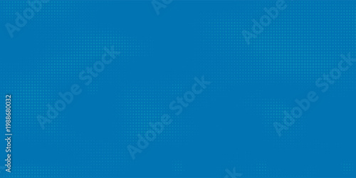 Halftone Dots in Grunge Broken Brush Style. Vintage Dirty Dotted Pattern. Scatter Style Texture. Blue Noise Fashion Print Design Background.