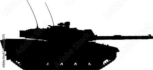 Challenger style heavy tank profile for military defense