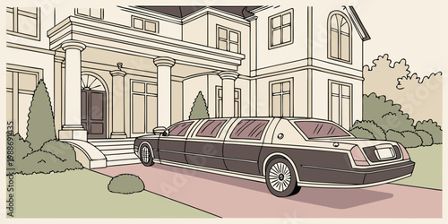 USA, US, U.S, United States - Limousine luxury lifestyle
