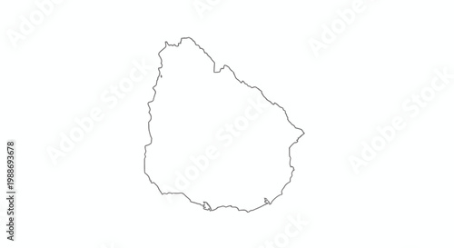 A grayscale outline of lesotho a landlocked country within south africa is displayed high quality professional