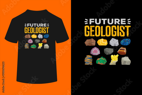 Cool Future Geologist Geology Student Earth Science T-Shirt
