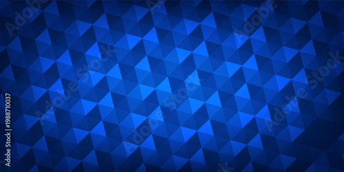 Obraz na plátně Black dark navy blue silver abstract pattern background