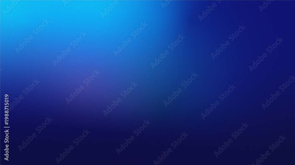 Obraz premium Abstract deep blue gradient background featuring soft light transitions and smooth atmospheric haze effects for modern graphic design projects and professional digital art displays and creative