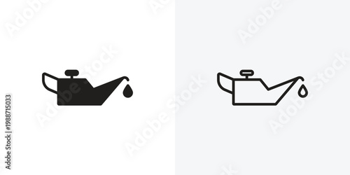 Oil can vectors icons pack for apps and Ui Ux desigs