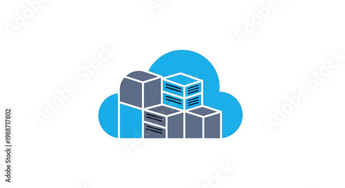 Abstract Cloud Storage Conceptualized Through Cubical Arrangements and Digital Network Design