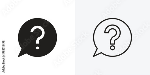 Question vectors icons pack for apps and Ui Ux desigs
