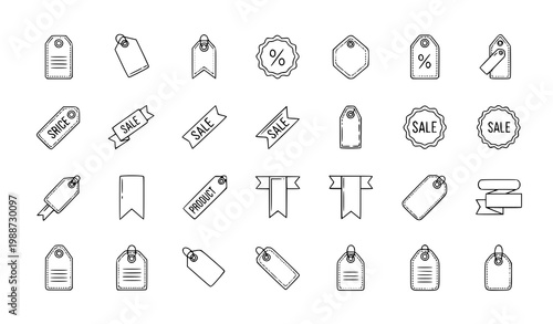 Extreme sports icons - thrill activities collection with rock climbing mountain biking line art collection activities adventure paragliding wakeboarding kayaking skateboarding snowboarding