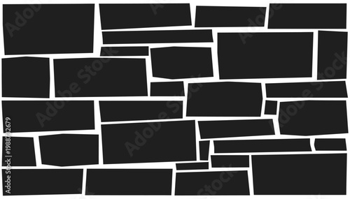 Dark gray rectangular blocks pattern
