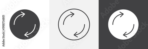 Obraz na płótnie Recovery icon element for design projects and web designs