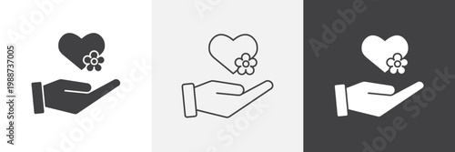 Selfcare icon element for design projects and web designs