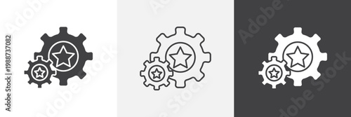 Skills icon element for design projects and web designs