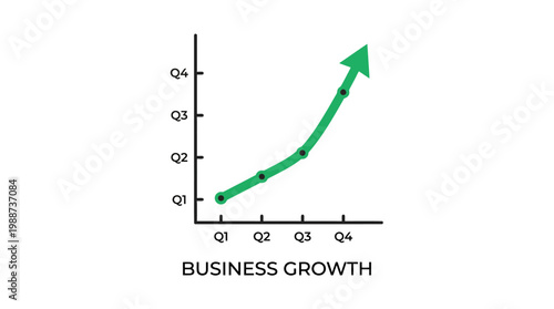 Istiqomah (36) shows steady business growth trend with green arrow upward