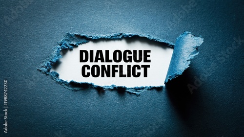 Dialogue Conflict Representing Communication and Disagreement