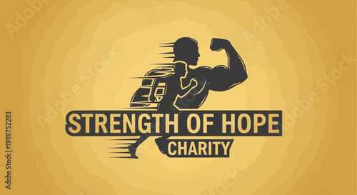 Strength Of Hope Charity Logo Inspiring Power And Community Drive