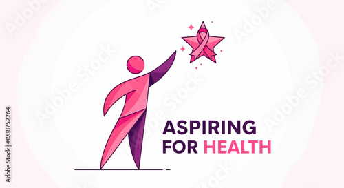 Striving For A Healthier Tomorrow, Reaching The Star Of Wellness And Hope, A Conceptual Design