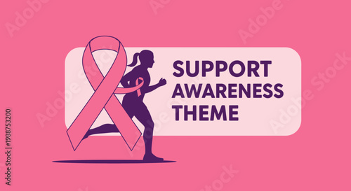 Supporting Breast Cancer Awareness Through Athletic Endeavor and Community Unity Design