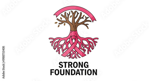 Symbol of Support and Strength: Breast Cancer Awareness and Foundation's Strong Roots