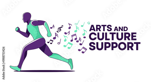 Supporting Creative Pursuits: An Artistic Runner's Journey for Arts and Culture Advocacy