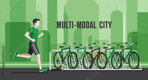 Sustainable Urban Transportation And Recreation In A Modern City
