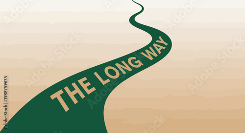 The Long Way Forward: A Journey Visualization Depicting the Path Ahead, Onward