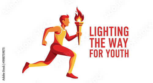 Torchbearer Illuminating The Pathway, Inspiring Youth To Ascend To Greatness