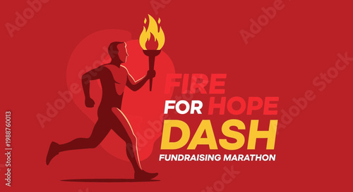 Torchbearer Races Towards Hope and Compassion in a Fundraising Marathon Event