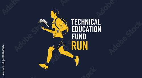 Technical Education Fund Run: Dynamic Visual Depicting Knowledge and Physical Endeavor
