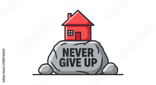 Uplifting Perseverance Illustrated: A Never Give Up Message of Hope and Strength