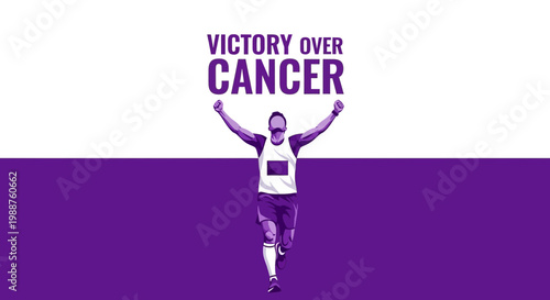 Triumph Over Adversity: A Symbol Of Cancer Survivor's Strength and Courage