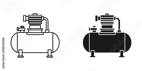 Comparison of a standard and a filled gas pressure regulator tank system