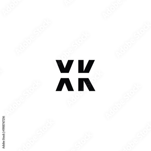 A logo in an allcapital bold black font design featuring the letters VKAR