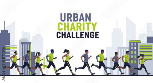 Urban Charity Run: A Community Event Promoting Health, Fitness, And City Living