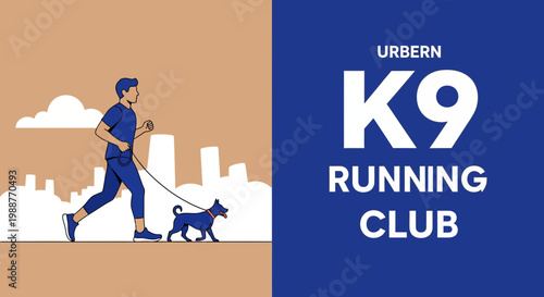 Urban K9 Running Club: A Man and His Canine Partner Participate Together